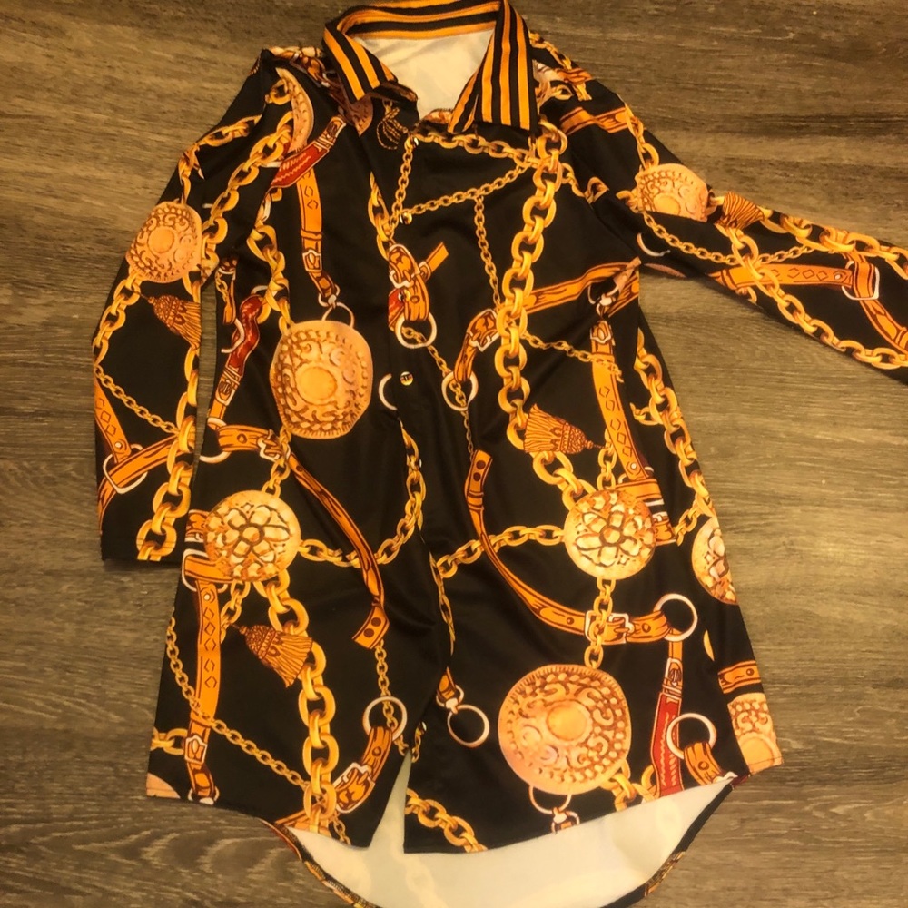 Chain blouse